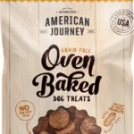 American Journey Peanut Butter Recipe Grain-Free Oven Baked Crunchy Biscuit Dog Treats