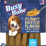 Busy Bone, Long-Lasting Peanut Butter Flavor Small/Medium Dog Treats